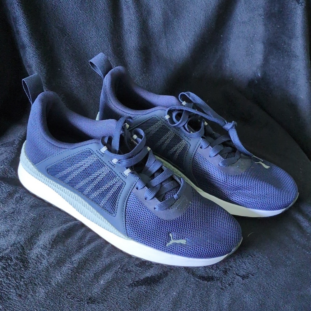 PUMA Pacer Net Cage Navy Men's sz 8.5​​​​